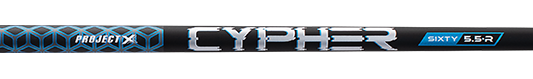 Project X - Cypher -R Flex (61g) - Launch High (+$14.25/club)
